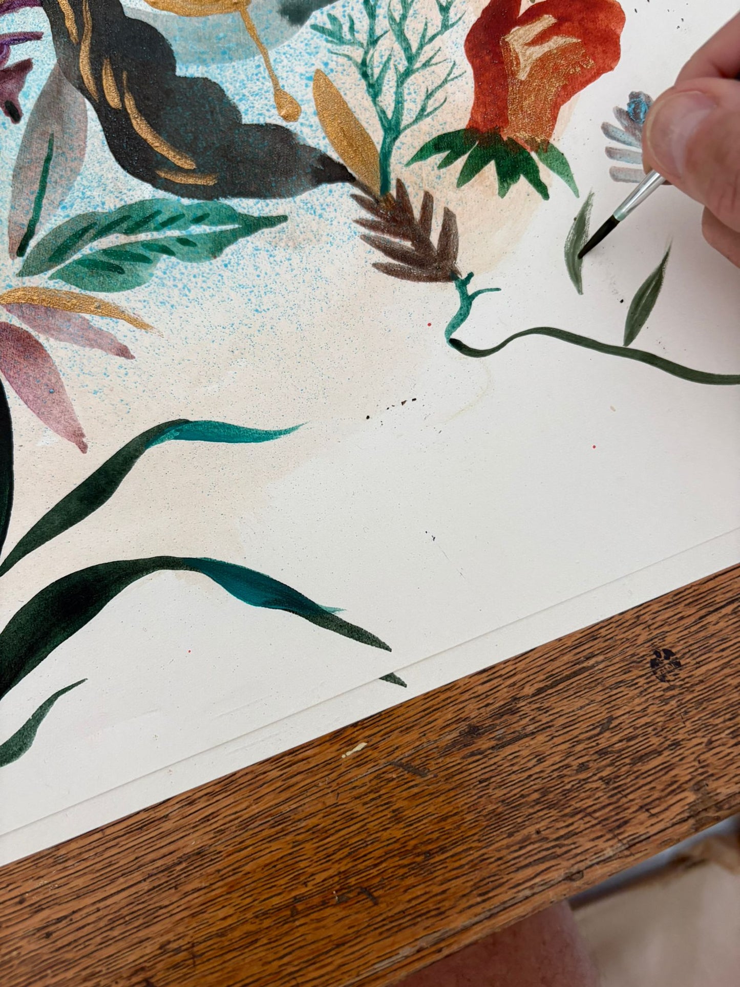 Olaf Hajek, The Blossom Mind, 2025