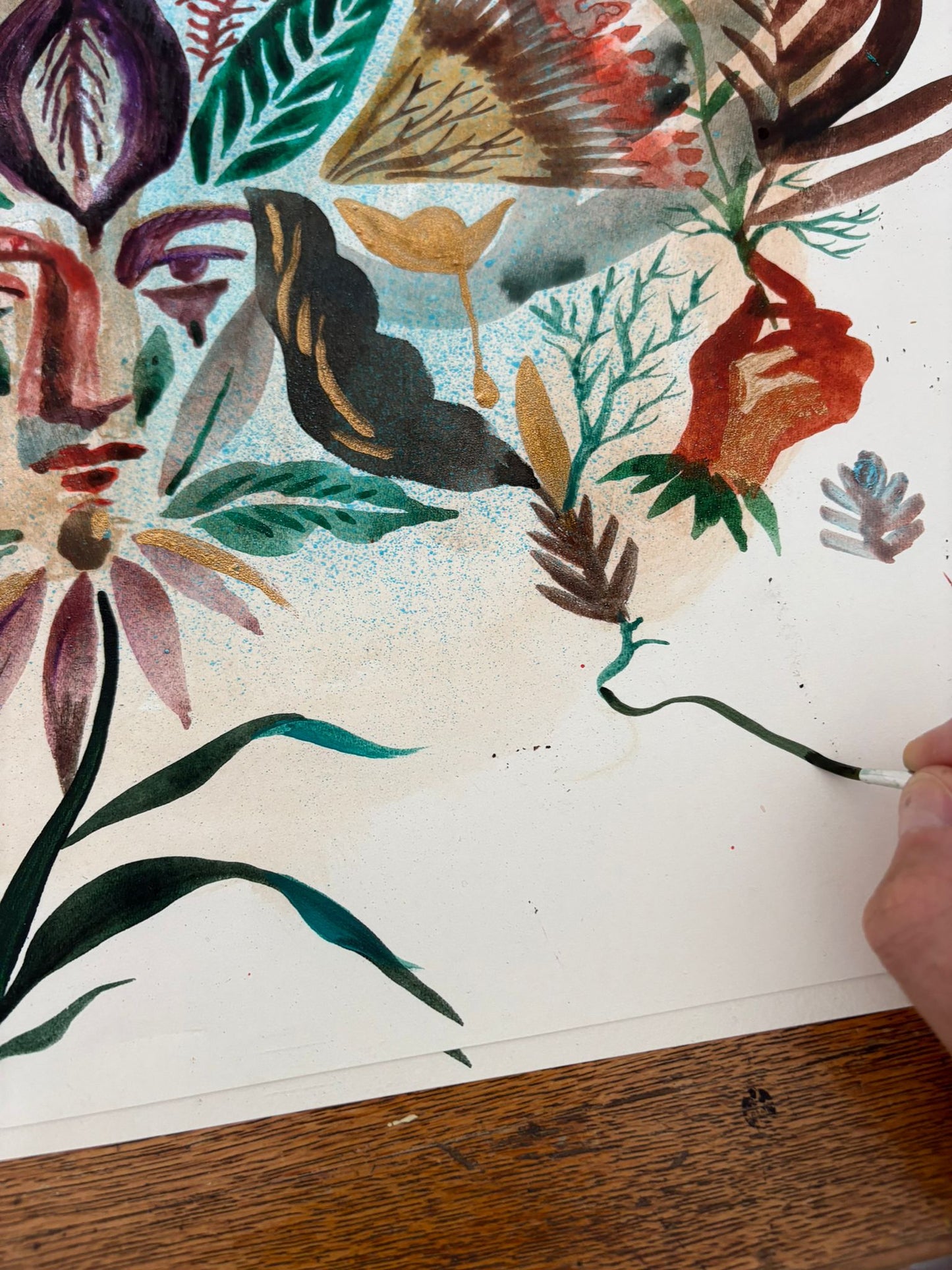 Olaf Hajek, The Blossom Mind, 2025