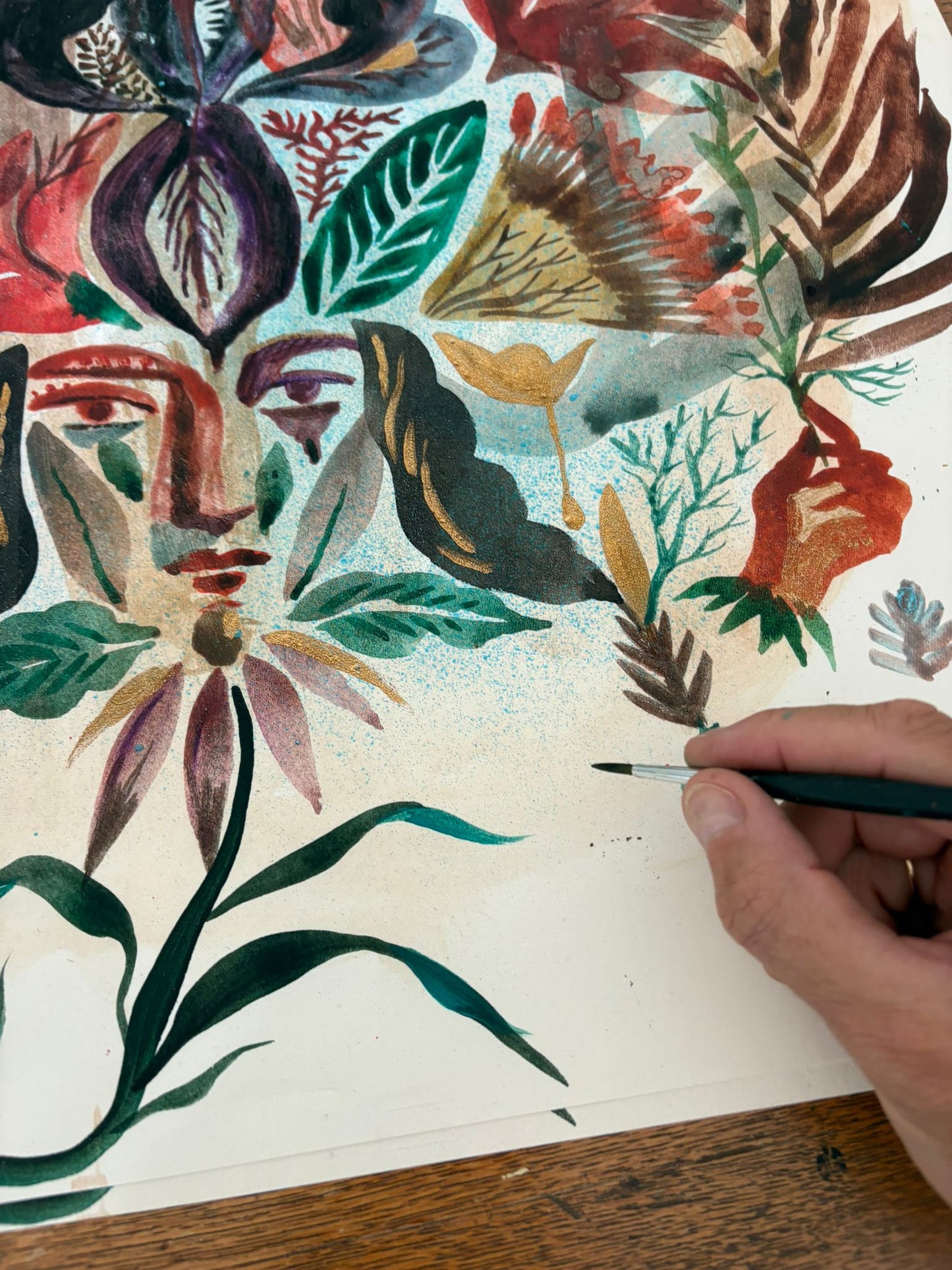 Olaf Hajek, The Blossom Mind, 2025