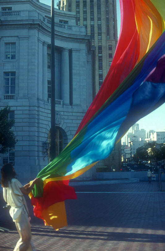 Gilbert Baker, The First Pride Flag (1978)