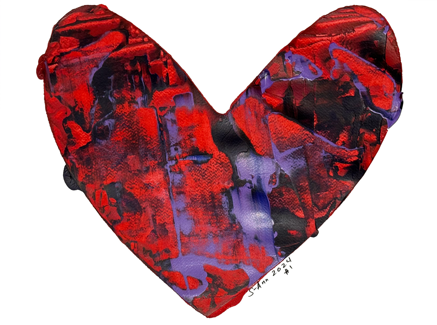 S-Ann Ch’i, Grateful Heart 1 (Print Edition), 2024