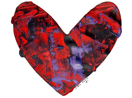 S-Ann Ch’i, Grateful Heart 1 (Print Edition), 2024