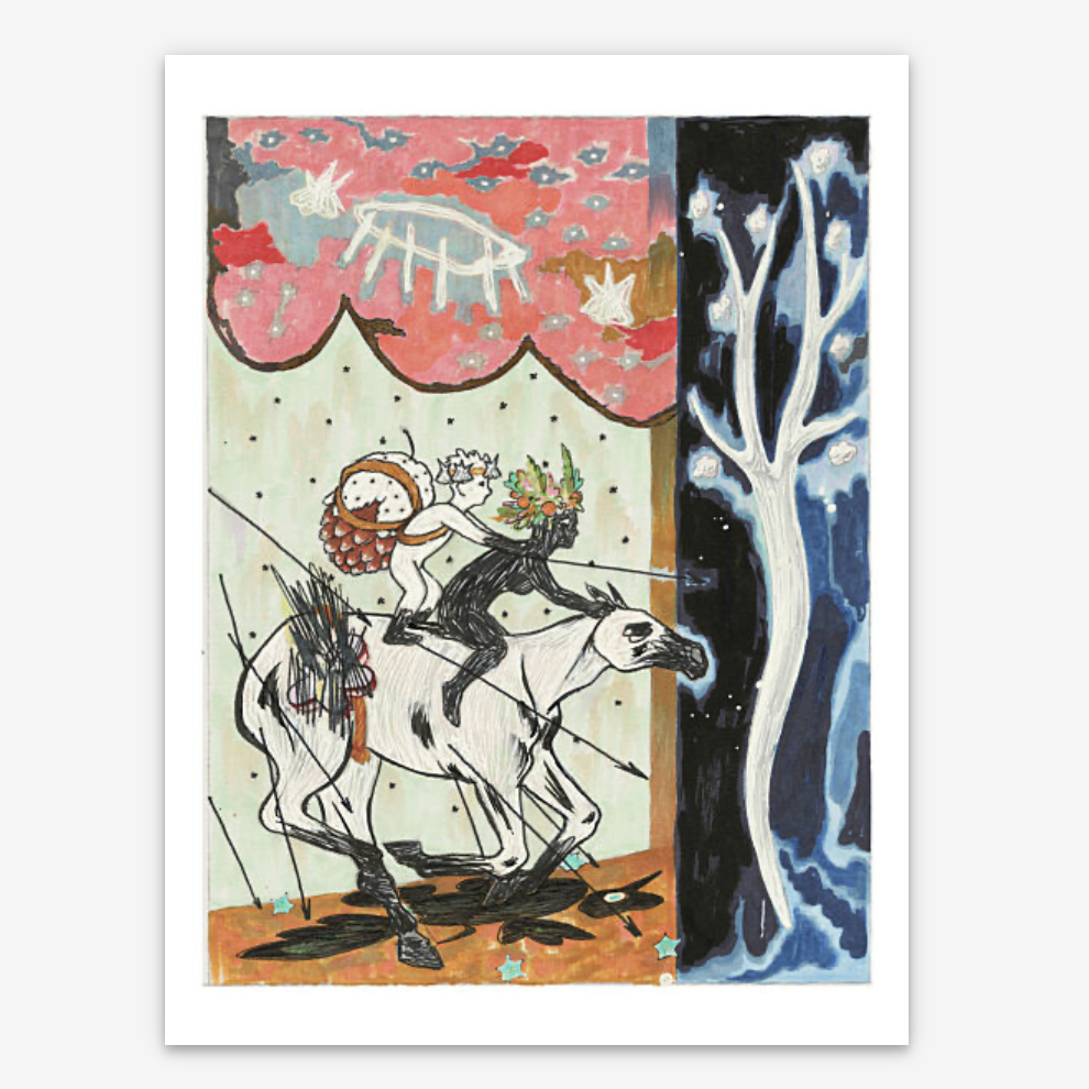 Kay Gasei, Give Us One Free Miracle (sketch), 2025