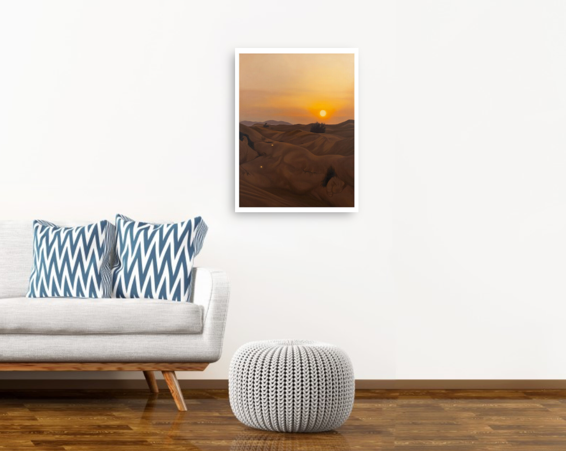 Alexandra Rubinstein, The Moon Also Rises #4, 2025