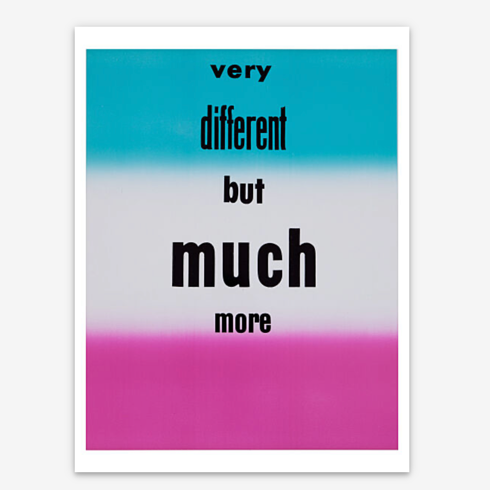 Eve Fowler, Very Different But Much More, 2025