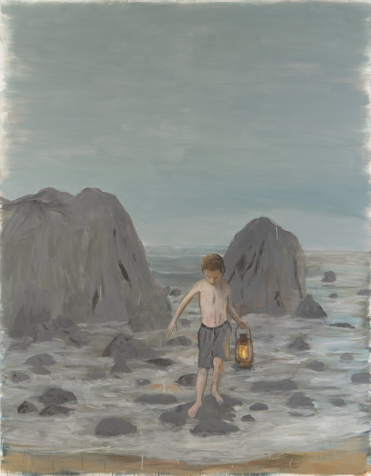 Enrique Martínez Celaya, The Cliff, 2025
