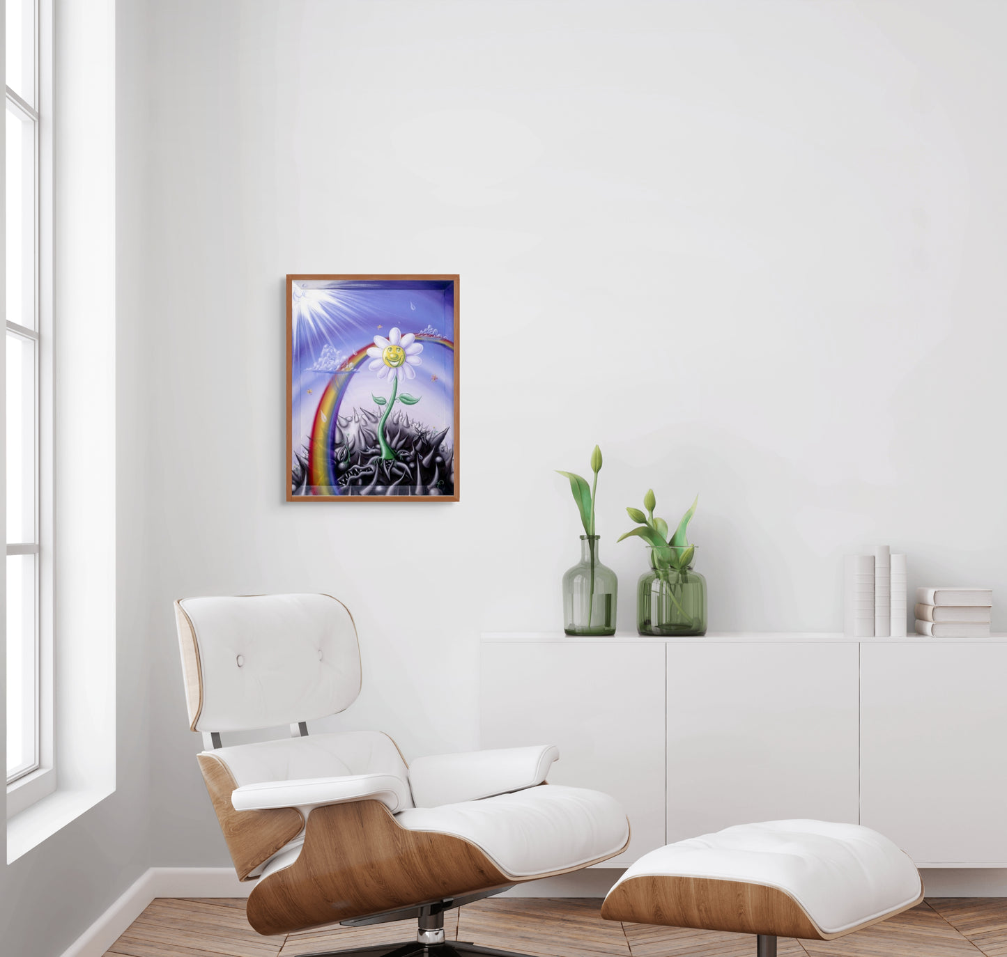 Kenny Scharf, FLOWERPOWER, 2025