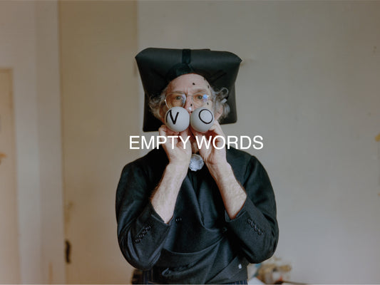 Martin Creed, EMPTY WORDS, Work No. 3931, 2025