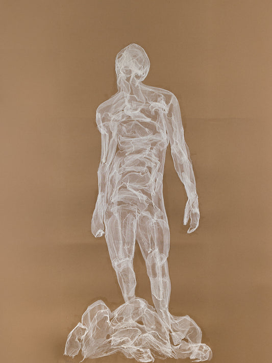 Hazem Harb, Artist Self Portrait, 2025