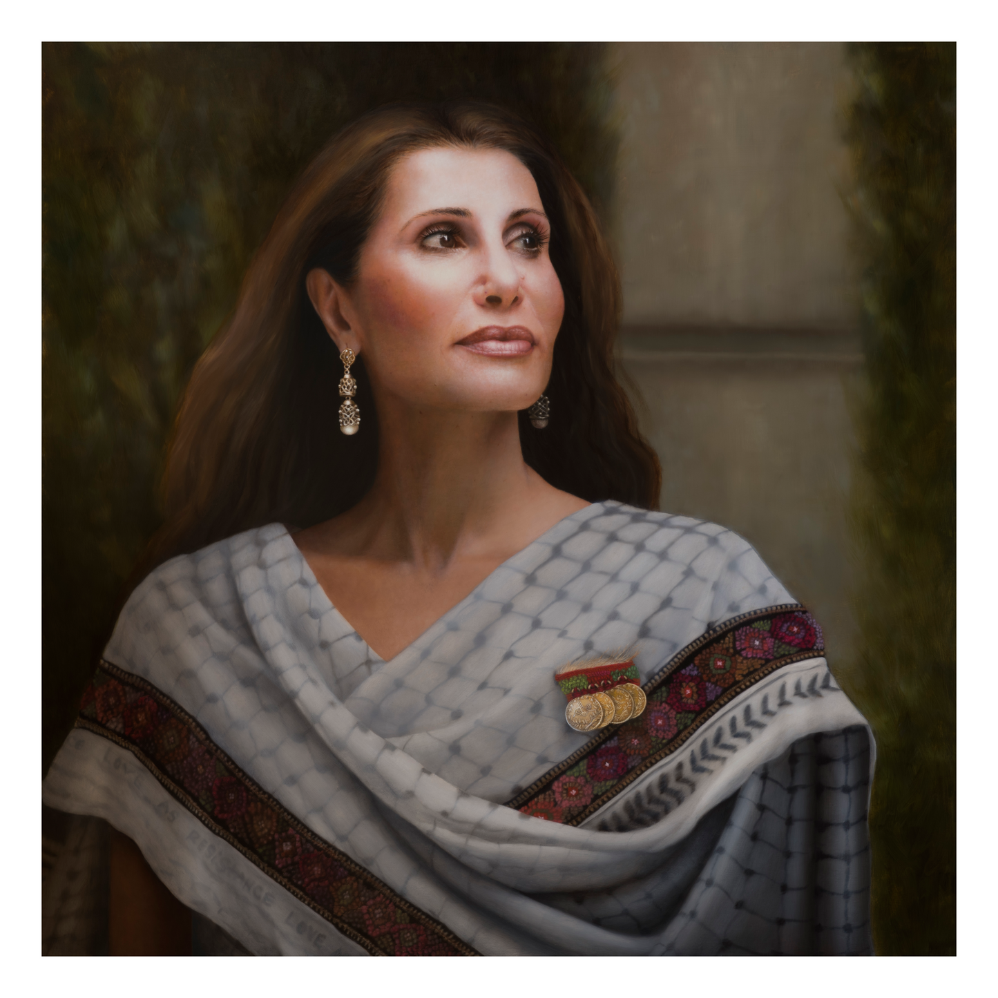 Kate van Doren, Love as Resistance - Portrait of Nadya Layla Rasheed, 2026
